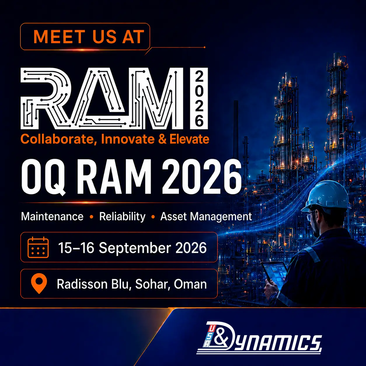 Meet Dynamics Scientific at OQ RAM 2026 in Oman